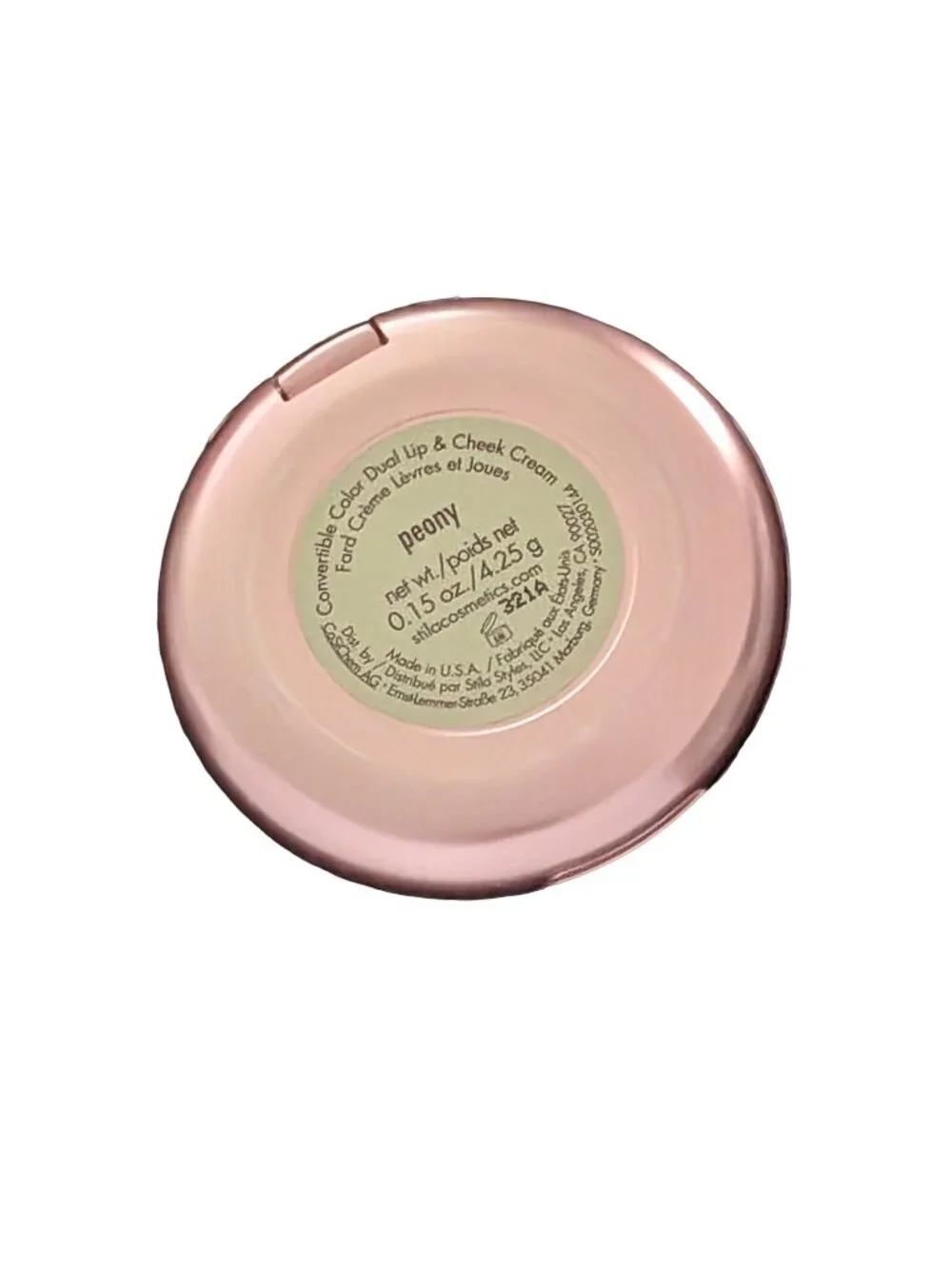 Stila Dual Lip & Cheek Cream in Peony (2-in-1 Lipstick & Blush in Tawny)